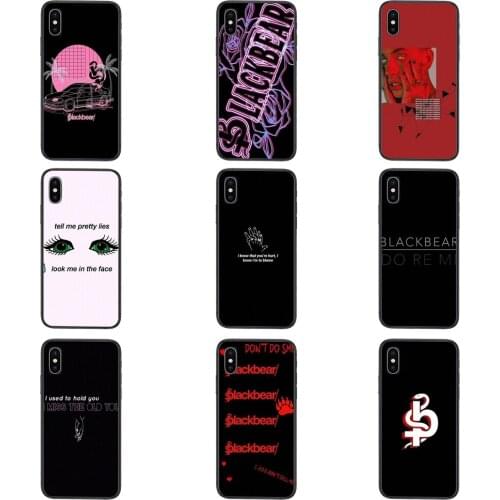 For Apple iPhone 11 12 Mini Pro 5 5S SE 5C 6 6S 7 8 X 10 XR XS Plus Max Blackbear Pop Album Petty Gain Art Diy Luxury Phone Case
