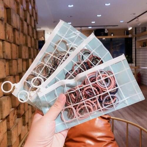 50 Piece Elastic Hair Bands For Girls Hair Accessories Hair Rubber Bands Hair Styling Tools Hair Wear Headdress Headwear