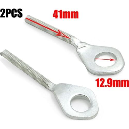 Pack of 2 Rear Axle Chain Puller Tensioner Adjuster For Honda CRF80F CRF100F CT70 MB5 NS50F QA50 XL75 C70 CRF50F CRF70F