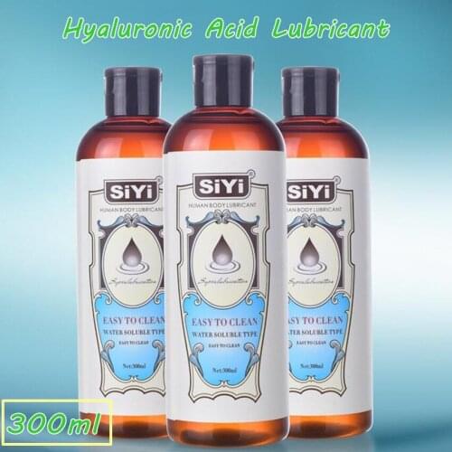 300ML Water Based Lubricants Hyaluronic Acid Lubricant For Sex Gay Anal Oral Sex Lubricant Vaginal Massage Oil Adult Sex Product