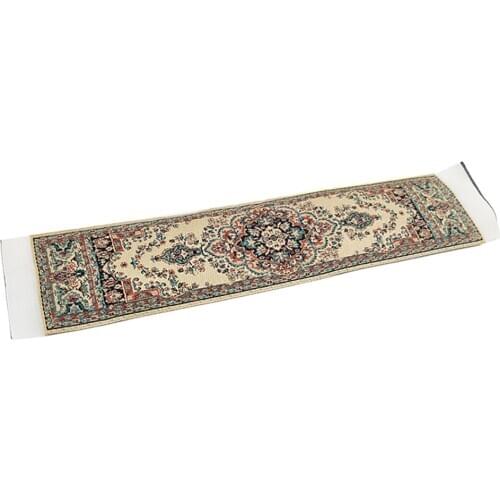 Miniature Woven Dollhouse Carpets Dolls House Toy Rugs for 1/12 Scale Furniture Accessories