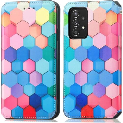 Camouflage Fashion Phone Case for Samsung A12 5G A32 A03S A22 A82 S21 FE A02/A022F/M02 Flip Magnetic Multi-Function Holster