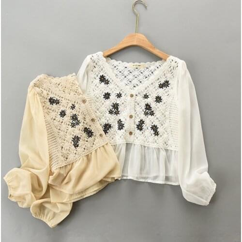 MoriAlice Women's Ruffle Shirts