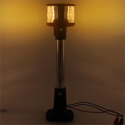 Marine 12V Waterproof LED Navigation Light 36-degree Folding Marine Accessory For Anchor Lamp At Stern Of Ship And Yacht