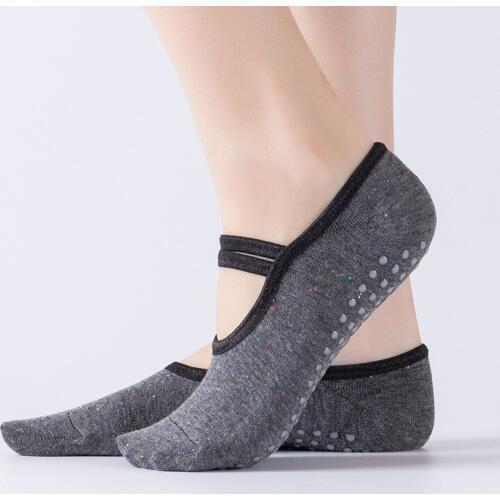 DUVEIL 5Pairs/Lot Professional Anti Slip Sports Fitness Boat Socks for Wome Yoga Dance Socks New Ballet Cross Border Yoga Socks