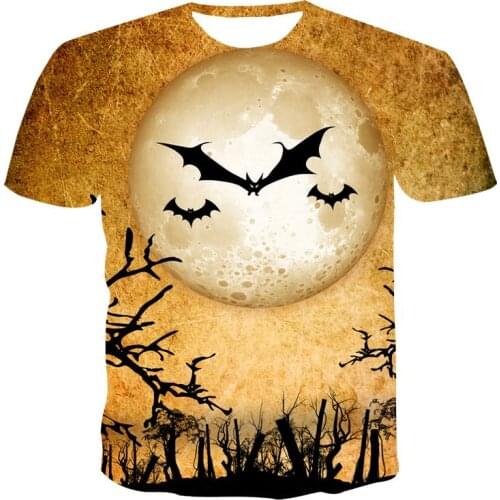 2020 new 3D printing new T-shirt hip hop style 3D printing 3D printing short dry T-shirt xxs-6xl