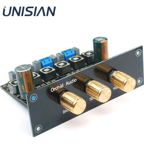 UNISIAN Panel of TPA3116 2.1 Amplfier Line extended potentiometer Fixed chassis panel only for our stores amplifiers board
