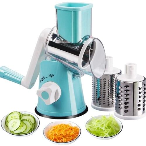 Potato carrot shredder slicer vegetable shredder round mandoline shredder stainless steel multi-function shredder blade kitchen