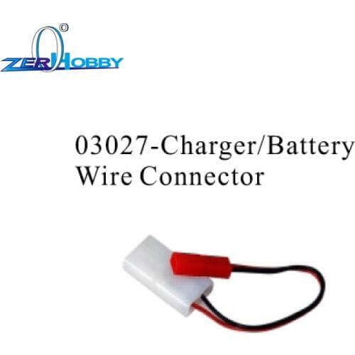 03027 CHARGER BATTERY WIRE CONNECTOR FOR HSP 1/10 SCALE NITRO RC RACING CARS (PART NO. 03027)