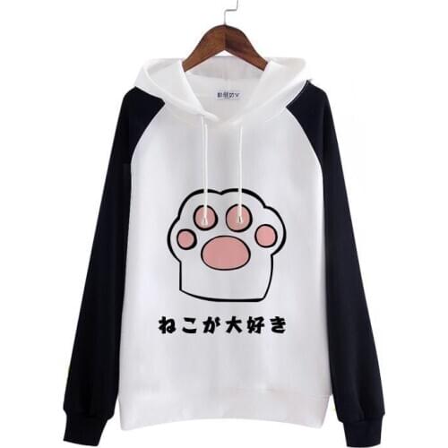 Unisex Neko Atsume Hoodie jacket Pullover Cardigan Coat Neko Atsume Cotton Casual Hoodies jacket coat Sweatshirts Top