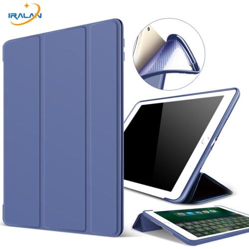 PU Leather Ultra Thin Smart Cover For Apple iPad air 3 10.5 2019 Pro 10.5 a1701 a1709 Soft Silicon Case For iPad 10.5+film+pen