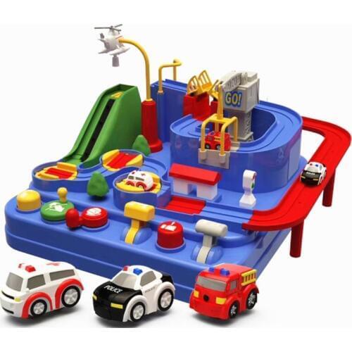 Smart Wheels Park and Learn Deluxe Garage - Mini Pull Back Car Toys