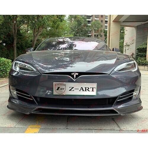Z-ART R Carbon fiber aerokit for Tesla model S carbon fiber wide body kit for Tesla Model S 2013-2017 carbon fiber tuning kit