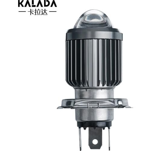 1pcs Ba20d H4 High Low Beam LED motor Bike Light Bulb For Motorcycle Headlight Super bright CSP lens 3000K 6500K ATV Accessories