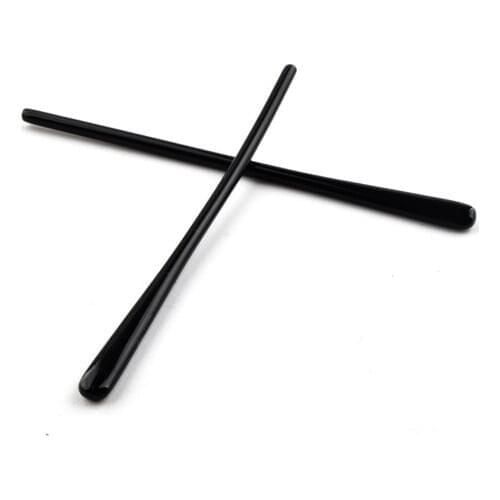 100pairs(200pcs) Black Antislip Plastic Temple Tips For Metal Temple Glasses Eyewear Temple Tips Eyeglasses temple