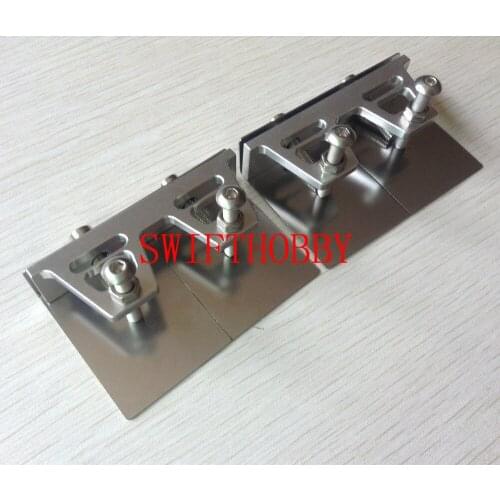 2pcs CNC Trim Tab 76mm X 49mm set for 40" or larger nitro gas rc boat