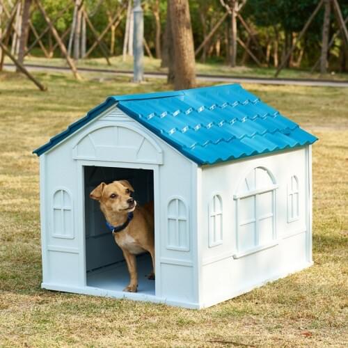 432S Plastic Dog Kennel For Teddy Small Size Outdoor Waterproof