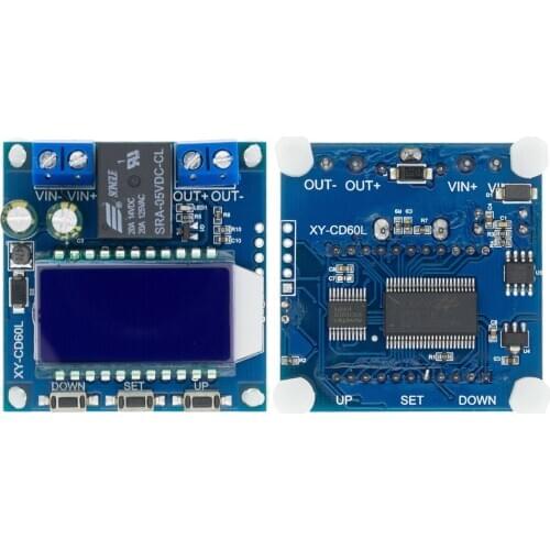 CD60L Solar Battery Charger Controller 12V 24V 48V Charging Discharge Control Module Under voltage Current protector Board