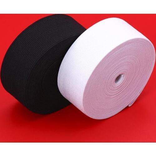1meter 2cm 4cm 7.5cm Width Flat Elastic Band Sewing Clothing Accessories Webbing Garment Sewing Accessories Elastic ribbon Ruban