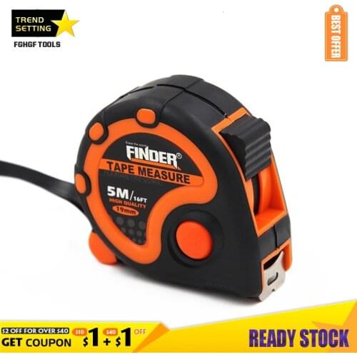 FGHGF 5/7.5/10M Metric British System Tape Auto Lock Measurement Measure Retractable Measuring Tool Inches Centimeters