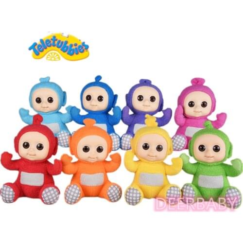 Hot Sale 18cm Genuine Teletubby Childrens Puzzle Plush Toy Doll Creative Toy Mother and Baby High Quality Birthday Gift For Kid