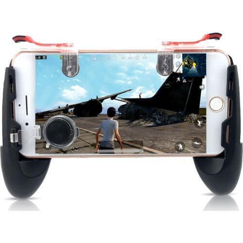 Mobile Phone Game Controller Trigger Fire Button Joystick Gamepad 4in1