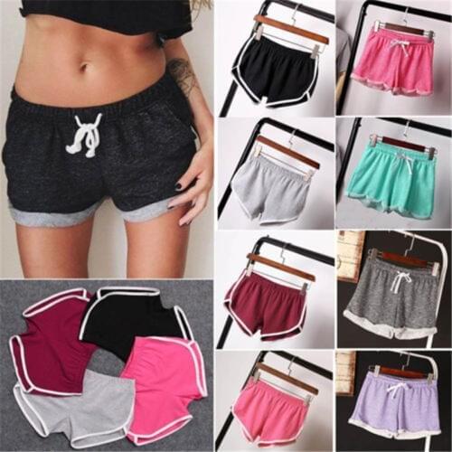 Fashion Sexy Women Casual Running Sports Shorts Yoga Gym Jogging Waistband Summer Hot Shorts Bikini Bottoms Women Shorts