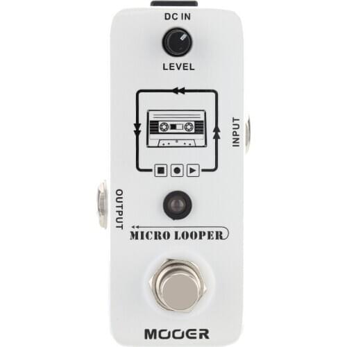 Mooer Micro looper Mini Loop recording Effect Pedal for Electric Guitar True Bypass