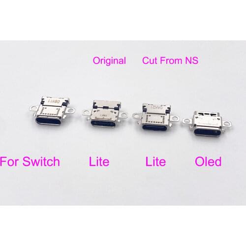 Original New USB Jack Charging Socket Connector Port For Switch Console
