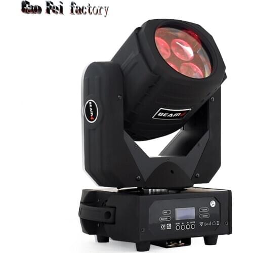 Professional Disco Lights Led DMX 100W Moving Head Four Bee Eyes Mobile Super Beam Light For DJ Equipment