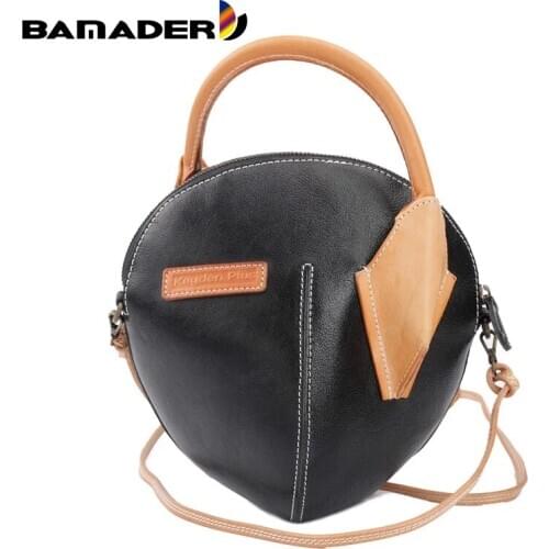 Retro Mini Shell Tote Bag Spring Summer Ladies Literature And Art Handmade Leather Drossbody Bag Simple Portable Shoulder Bag