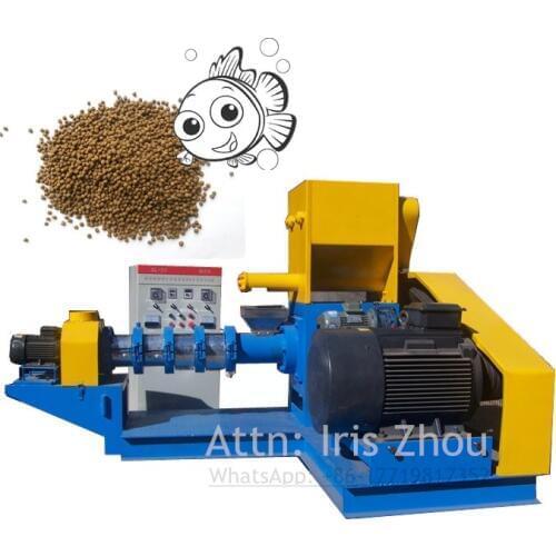 RL-DGP120-B Feed for fish, dog, cat fish 500-600 kg/h floating feed pellet extruder meal making machine