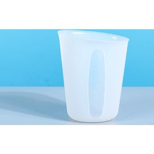 250ml Silicone Measuring Cup Flexible Chocolate Butter Flour Measuring Cups Kitchen Measure Cup Beaker Baking Tools Accessories