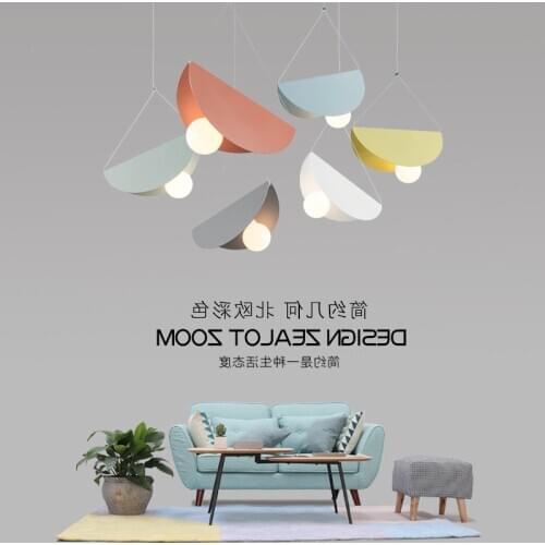Nordic glass ball led wall moon lamp design lamp lustres hanglampen nordic decoration home living room decoration