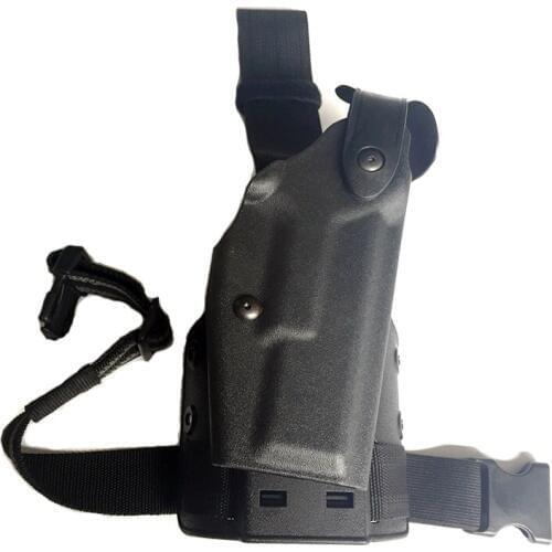 Tactical Hunting Pistol Leg Holster Glock 17 19 22 23 31 32 Military Airsoft Gun Holster Glock Thigh Holsters Right Hand Users