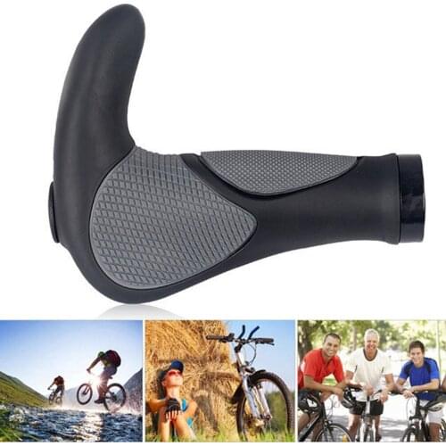 Comfy Bicycle Grips TPR Rubber Integrated Cycling Hand Rest Mountain Bike Handlebar Casing Sheath Shock Absorption