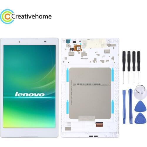 High Quality LCD Screen and Digitizer Full Assembly Lcd Replacement Glass With Frame For Lenovo Tab 2 A8-50 A8-50F A8-50LC