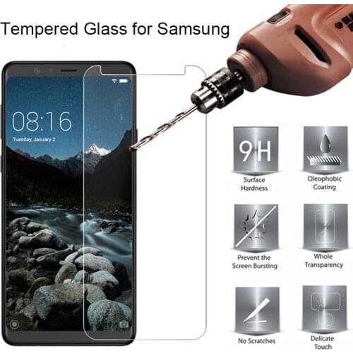 Tempered Glass for Samsung J2 Pro J2 Core Protective Glass for Samsung Galaxy J4 Plus J6 Plus J8 J7 Screen Protector