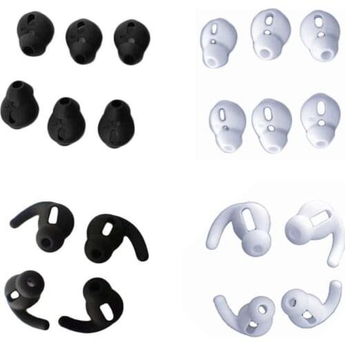 1Set Anti-slip Ear Pads Cup Earbuds Cover Silicone Protective Case In-Ear Eartips Anti-shedding Earphone Cover for Xiao-mi Air2s