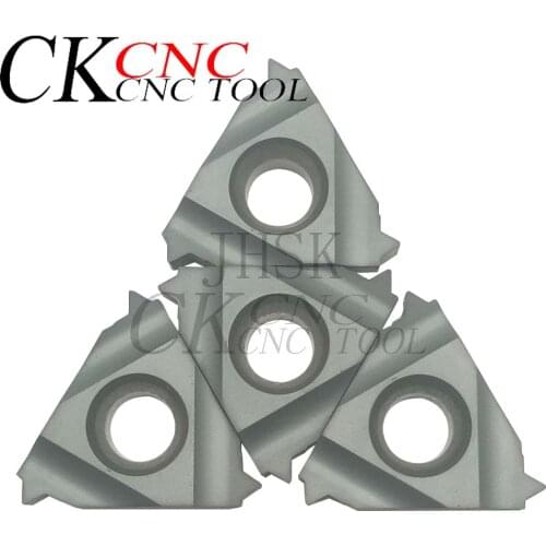 10pcs 16IR 2.0ISO LDA Indexable Carbide thread Inserts 16ER 2.0ISO Threading blade CNC turning tools For SER / SEL Tool Holder