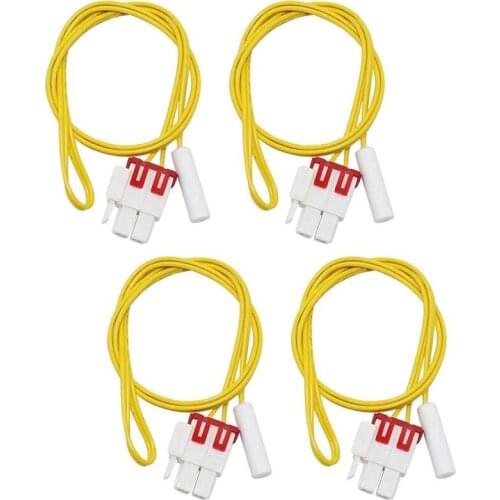 4Pcs DA32-00006W Refrigerator Defrost Temperature Sensor Replacement Thermostat for Samsung AP41336842 DA32-10105R
