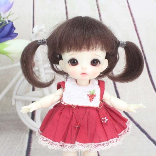 Doll Accessories Wig 5Colors Cute BJD 1/8 Wig for BJD Dolls