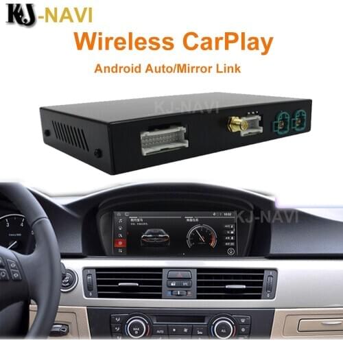 Wireless Apple CarPlay Android Auto Decoder Box for BMW E60 E70 E71 E84 F01 F02 F10 F11 F20 F25 F26 F30 F31 NBT CIC EVO System