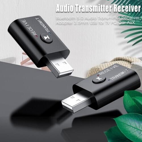 Bluetooth 5.0 Audio Receiver Transmitter Mini Stereo Bluetooth AUX RCA USB 3.5mm Jack For TV PC Car Kit Wireless Adapter