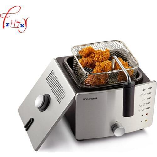 Household use multi-purpose oil - free frying machine DF-27 small constant temperature single-tank frying furnace 220V 900W