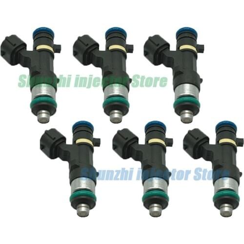 6pcs Fuel Injector Nozzle For Nissan Quest Maxima Altima 3.5L V6 OEM:16600-7Y000 0280158005 16600 7Y000 166007Y000 028 0158 005