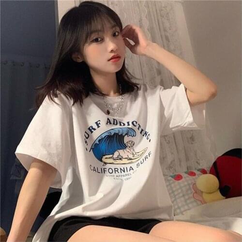 New Fashion Woman T-shirts Spring Summer Short Sleeve Round Neck Tee shirt Femme Casual Slim Women T shirt