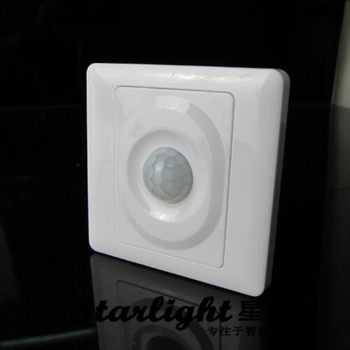 Hot sale AC110V-220V Pir Infrared Motion Sensor Body Induction Save Energy Motion Automatic Module Light Sensing Switch Hot