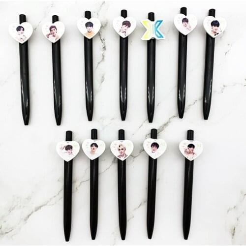 KPOP X1 X ONE Combination Produce X 101 New Album QUANTUM LEAP Ballpoint Pen Perimeter ball-pen fans gifts displaying wholesale