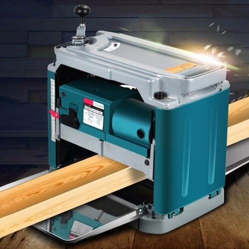 Woodworking electric planer multi-function power tool household planer single-sided high-power desktop flat thicknesser